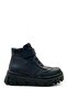 276 Orthopedic 100% Genuine Leather Unisex Children's Black Boots