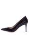 Katy Women's Genuine Patent Leather Crocodile Stiletto Shoes K140