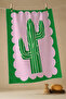 Party Time - Colorful Printed Set of 4 40X60 Kitchen Towels, Dish Cloths - 6