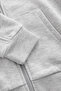Boy's Basic Plain Hooded Zippered Sweatshirt - 5