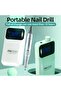 PND550 Pro Cordless Nail Drill – 30,000 RPM Rechargeable E-File, LCD Display, Adjustable Speed - 5