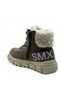 Leather and Orthopedic Sole Fur Girls' Boots - 4
