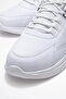 Laced men's sports shoes white white - 3