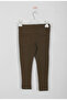 Girl's Sequin Embroidered Elastic Waist Leggings - 3
