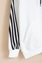 White Stripe Detailed Text Printed Hooded Boys' Tracksuit Set 21450 - 3