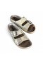 Elegance Women's Shiny Double Buckle Casual Comfort Sole Slippers - 2