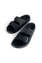 Elegance Women's Shiny Double Buckle Casual Comfort Sole Slippers - 2