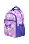 Joy's Kids Purple Kuromi Patterned 3-Piece School Bag Set (Backpack + Lunch Box + Pen Holder) - 4