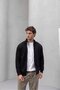 Marcel Regular Fit Zippered Pocket Three-String Drawstring Men's Sweatshirt - Black - 6