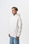 Men's Garden Printed Hooded Oversize Hoodie Ecru - 3