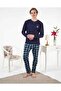 Six Plaid Cotton Pajama Sets