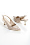 Women's Pointed Toe Style Heeled Evening Dress Shoes