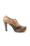 E.201 Genuine Leather Hidden Platform High Heel Women's Shoes - 3