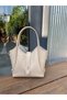 Puppy Bag with Extra Front Lock Detail Women's Light Vison Shoulder Bag Width;30Cm Length;25Cm Width;12Cm - 4