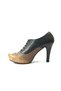 E.201 Genuine Leather Hidden Platform High Heel Women's Shoes - 3