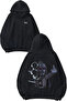 سترة بقلنسوة سوداء مطبوعة بتصميم ستار وورز دارت فيدر 6