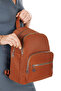 Women's Daily Brown Backpack - 3