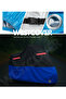 Bajaj Pulsar Ns 200 Abs Compatible (Blue-Black) Motorcycle Cover with Red Reflectors, Tent - 2