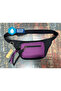 Solid Color Waterproof Canvas Waist Bag Daily Travel Use