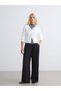 Alita City Xside White Knitwear Plain Women's Cardigan with a Difference - 2