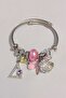 Stainless Tarnish-Free Steel Charm with Oyster Pearl Design - 2