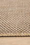 Beige Brown Natural Sisal Jute Rug Washable Non-Slip Sole Woven Machine Non-Shedding - 6