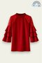 Girls' Velvet Children's Dress for Special Occasions 4-12 Years Old 12109 - 2