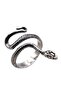 Capture Elegance with the Elegant Snake Model Adjustable Ring - 3