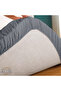 Premium Fitted-Style Mattress Topper 9cm/800GSM with deep pocket and all around elastic - Dark Grey - 5