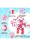 Automatic Bubble Gun for Kids, Super Bright 48-Hole Bubble Blower - 4