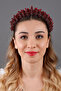 Dahlia Crystal Stone Bridal Crown Princess Tiara Wedding Accessory Evening Dress and Engagement Crown - 2