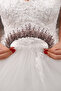 Dahlia Elegant Crystal Bridal Crown Evening Dress Engagement Wedding Sparkly Hair Accessory - 4