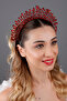 Lyra Elegant Leafy Crystal Bridal Crown Wedding Engagement Henna Nikah Princess Hair Accessory - 3