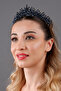 Margo Crystal Stone Bridal Crown Princess Crown Wedding and Henna Hair Accessory Wedding Crown