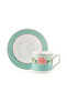 Sparkling Choices from Shining Store |   Printed 2-Person Porcelain Coffee Cup Set 110 ml - 5