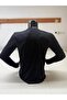 100% Cotton Skeleton Fish Figure Long Sleeve T-Shirt Model - 3