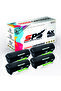 SPS Compatible Toner Cartridges for Lexmark | MS310 | 4x Black | Yield Upto 5,000 Pages