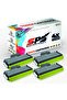 SPS Compatible Toner Cartridges for Brother | TN-2125 | 4x Black | 2,000 Pages