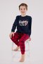 Family New Year's Pajamas Combination, Women's Men's and Children's Pajamas Are Priced Separately - 3