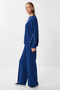 Soft Modal Top and Bottom Set Lby0009 Dark Blue