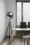 Premium Vintage Tripod Foot Clock Adjustable Wooden Stand Antique Style Decorative Standing Clock - 2
