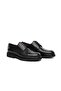 64736 Black Antique Genuine Leather Men's Classic Shoes - 2