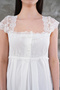 Women's Ecru Special Design Lace Cotton Maternity Nightgown Nightgown Set of 2 - 6