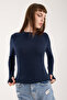 Women's Modal/Viscose Fabric Circular Neckline Body with Open Toes - 4