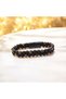 Tiger's Eye and Onyx Natural Stone and Steel Rope Men's Bracelet 31832B18D2 - 8