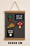 Patch Duvarı Arma Duvar Askısı Patch Organizeri 35x50 CM