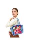 Crochet Knitted Flower Detailed Shoulder Bag, Handmade Custom Design Bag