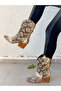 Tokyo Beige Vison Snake Skin 6 cm Heel Dallas Boot Bottie - 5