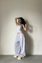 Summer Hijab Extra Loose Super High Waist Gray Black Baggy Oversized Large Size Elastic Cuffs - 7