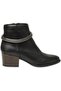 D24Kb-4135 Daily Heeled Black Women's Boots